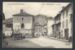 +++ CPA - France 63 - Puy De Dôme - CHATELDON - La Place   // - Chateldon