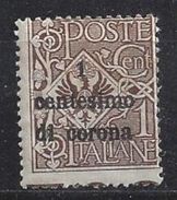 Italy (Trentino+Dalmatta) 1919 1c (*) M.1 - Dalmazia