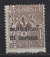 Italy (Trentino+Dalmatta) 1919 1c (*) M.1 - Dalmatia