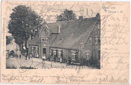 Gruss Aus ZÜSOW In Mecklenburg Gasthof Nahe Neukloster Belebt 14.5.1906 Gelaufen - Neukloster