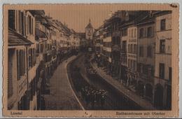 Liestal - Rathausstrasse Mit Obertor , Musikverein - Photo: Metz - Liestal