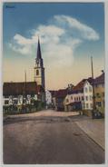 Bülach - Stadtpartie Mit Kirche - Animee - Photo: E. Synnberg - Bülach