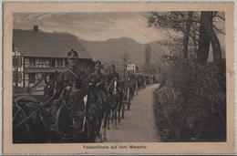 Feldartillerie Auf Dem Marsche - Suisse Armee - Photo: Ed. Fierz - Stempel: Bülach - Bülach