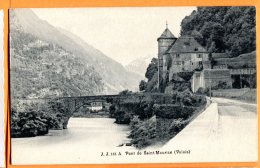 ALB487, Pont De Saint-Maurice, J. J. 181 A, Non Circulée - Saint-Maurice
