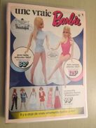 MATTEL  UNE VRAIE BARBIE  -  Pour  Collectionneurs ... PUBLICITE  Page De Revue Des Années 70 Plastifiée Par Mes Soins - Barbie
