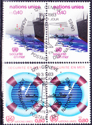 UN Genf  Geneva Geneve - Sicherheit Auf See (MiNr: 112/3) 1983 - Gest Used Obl - Oblitérés