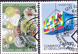 UN Genf  Geneva Geneve - UNCTAD (MiNr: 115/6) 1983 - Gest Used Obl - Oblitérés