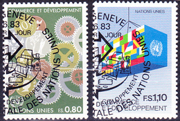 UN Genf  Geneva Geneve - UNCTAD (MiNr: 115/6) 1983 - Gest Used Obl - Oblitérés