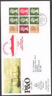 RB 1172 - GB 1987 Prestige Pane FDC First Day Cover - P & O Carried On Ship Canberra - 1981-1990 Decimale Uitgaven