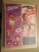 MATTEL  BARBIE DANSEUSE BARBIE SPORTIVE  -  Pour  Collectionneurs ... PUBLICITE  Page De Revue Des Années 70 Plastifiée - Barbie