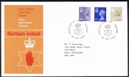 RB 1172 - GB 1983 Wales Scotland & N.I. 16p - 28p Regional Stamps 3 X FDC First Day Covers - 1981-1990 Decimal Issues
