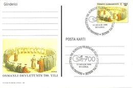 Turkey; 1999 Postal Stationery "Ottoman Empire's 700th Year" - Interi Postali