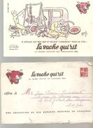 Buvard La Vache Qui Rit Enveloppe N°1 Lot De 10 Buvards De La Série Complète Les Métiers Illustré Par Hervé Baille - Produits Laitiers