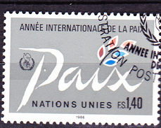 UN Genf  Geneva Geneve - Jahr Des Friedens (MiNr: 146) 1986 - Gest Used Obl - Oblitérés