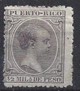 Puerto Rico 1890  1/2m (*) MH - Puerto Rico