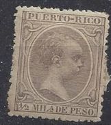 Puerto Rico 1890  1/2m (*) MH - Puerto Rico