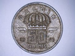 BELGIË - 50 CENTIMES 1954 - 50 Cent