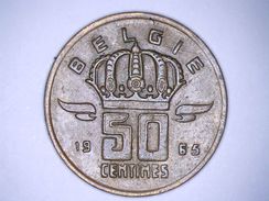 BELGIË - 50 CENTIMES 1965 - 50 Centimes