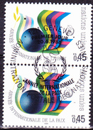 UN Genf  Geneva Geneve - Jahr Des Friedens (MiNr: 145) 1986 - Gest Used Obl - Usati