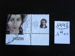 Israel - Année 1998 - Elisabeth Rachel Felix - Y.T.1400 - Oblitéré - Used - Gestempeld. - Used Stamps (with Tabs)
