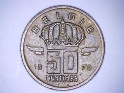 BELGIË - 50 CENTIMES 1970 - 50 Cents