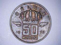 BELGIË - 50 CENTIMES 1979 - 50 Centimes