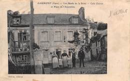 Caumont       27         Place De L'Assemblée.  Café Chéron  Editeur  (légèrement Molle Voir Scan) - Andere & Zonder Classificatie
