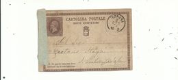 1 CP ENTIER Précurseur à 10c...d'ITALIE Oblitéré FERRARA 1876.......à Voir - Entero Postal