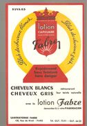 Buvard Fabre Cheveux Gris Cheveux Blancs Retrouveront Leur Teinte Avec La Lotion Fabre - Parfums & Beauté