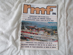 RMF Rail Miniature Flash 1979 Octobre N° 196 - Model Making