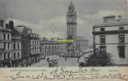 CPA  ALBERT MEMORIAL CLOCK TOWER BELFAST - Antrim