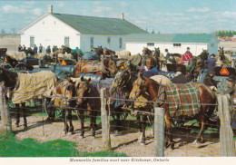 Canada Kitchener-Waterloo Mennonite Meeting House With Horse And Buggies - Kitchener