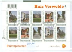 NEDERLAND * HUIS VERWOLDE *   BLOK BLOC * BLOCK * GEBRUIKT *  POSTFRIS GESTEMPELD * (64) - Gebraucht