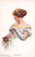 CPA ILLUSTRATEUR HARRISON FISHER FEMME ART NOUVEAU ARTIST SIGNED GLAMOUR LADY ODD MOMENTS - Fisher, Harrison