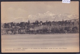 Genève Canton - Cologny : La Rive Vers 1908 Et Le Mont-Blanc (14'564) - Cologny