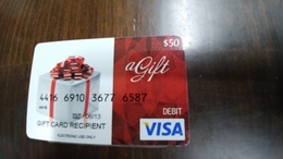 U.s.a-credit Card-(set203)-(6587-440)-($50)-mint In Folder+1card Prepiad Free - Geldkarten (Ablauf Min. 10 Jahre)