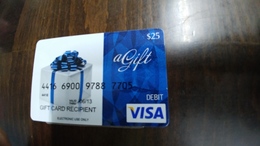 U.s.a-credit Card-(set204)-(7705-652)-($25)-mint In Folder+1card Prepiad Free - Geldkarten (Ablauf Min. 10 Jahre)