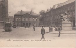 57 - METZ - PLACE D'ARMES - NELS SERIE 104 N° 26 - TRAMWAY - Metz