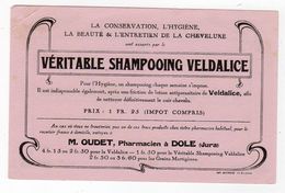 Oct17   79976   Buvard      Shampooing Veldalice  M Oudet  Pharmacien à Dole   Jura - Parfums & Beauté