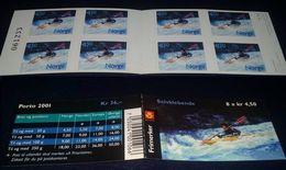 2001-Norway- Tourism- Booklet MNH** - Unused Stamps