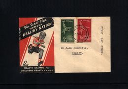 New Zealand 1947 Interesting FDC - Briefe U. Dokumente