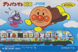 Carte Orange Japon - TRAIN & ANPANMAN - Comics - ZUG - TREIN - Japan Prepaid JR Card - 3239 - Trains