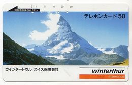 TELECARTE JAPON WINTERTHUR - Paysages