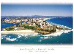 (203) Australia - (with Stamp At Back Of Card) - QLD - Coolangatta - Sunshine Coast