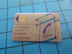 Pin713e Pin's Pins : BEAU ET RARE : FRANCE TELECOM / TELECARTE 120 - France Telecom