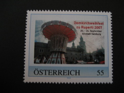 Österreich- PM Salzburg 8017206, **  Domkirchweihfest 2007 Zu Ruperti - Personalisierte Briefmarken