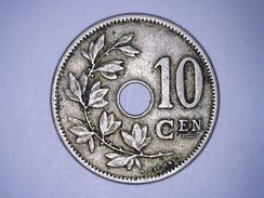 BELGIË - 10 CENTIMES 1904 - 10 Cents