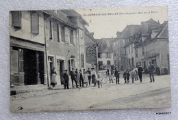 87 - SAINT-GERMAIN-LES-BELLES - Rue De La Poste  - 1907 - Saint Germain Les Belles