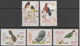 BHOUTAN - Oiseaux - Collections, Lots & Series