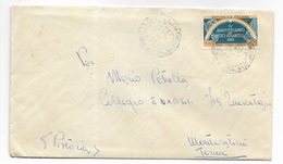 Lire 25 IV Anniversario Del Patto Atlantico Su Busta - 31/8/1953 - 1946-60: Afgestempeld